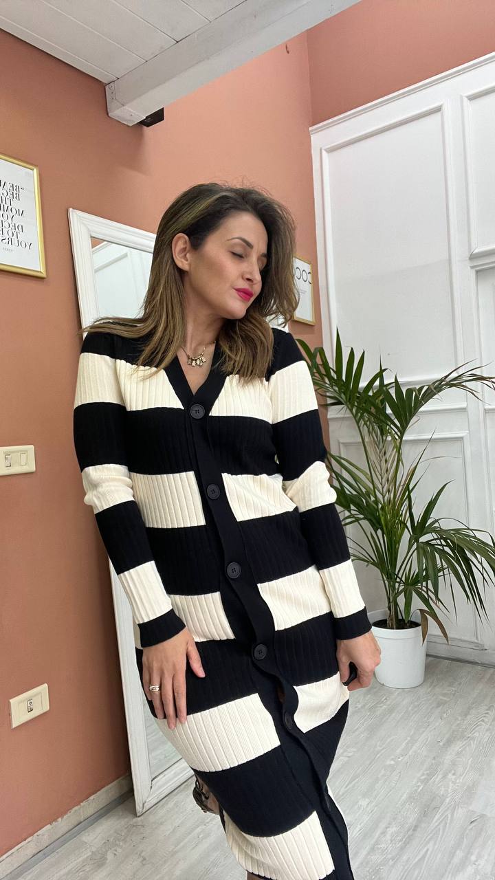 Vestito A Righe