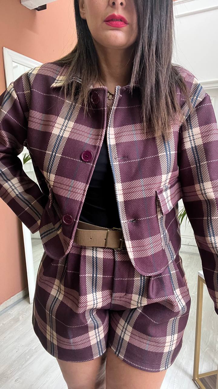 Coordinato A Quadri