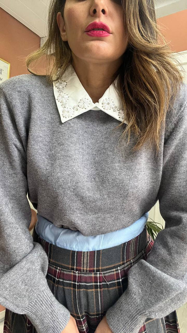 Pull Grigio