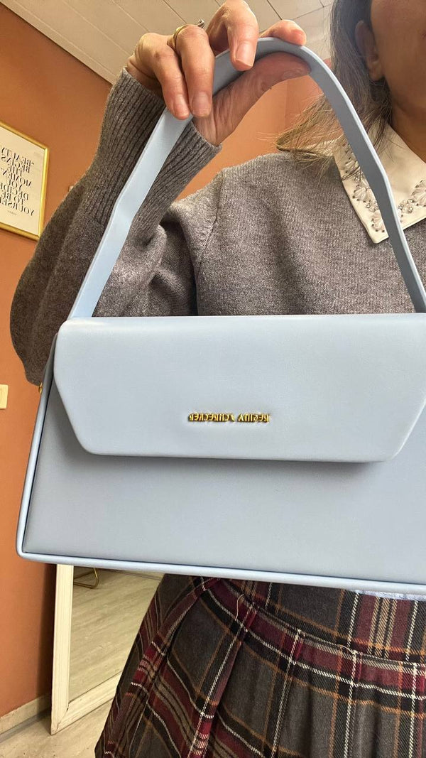 Tracolla Celeste Polvere