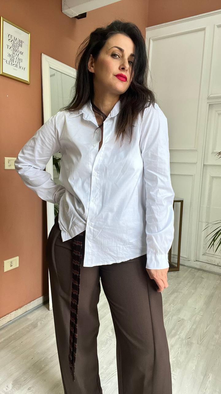 Camicia Bianca Semplice