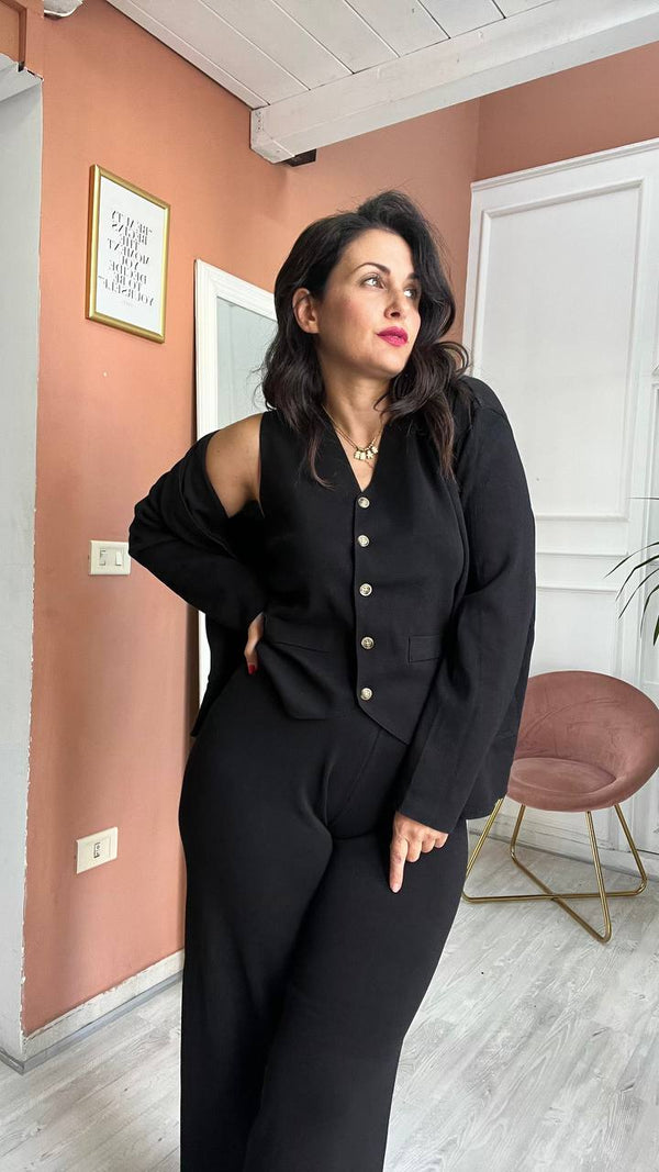 Coordinato 3 Pezzi Nero
