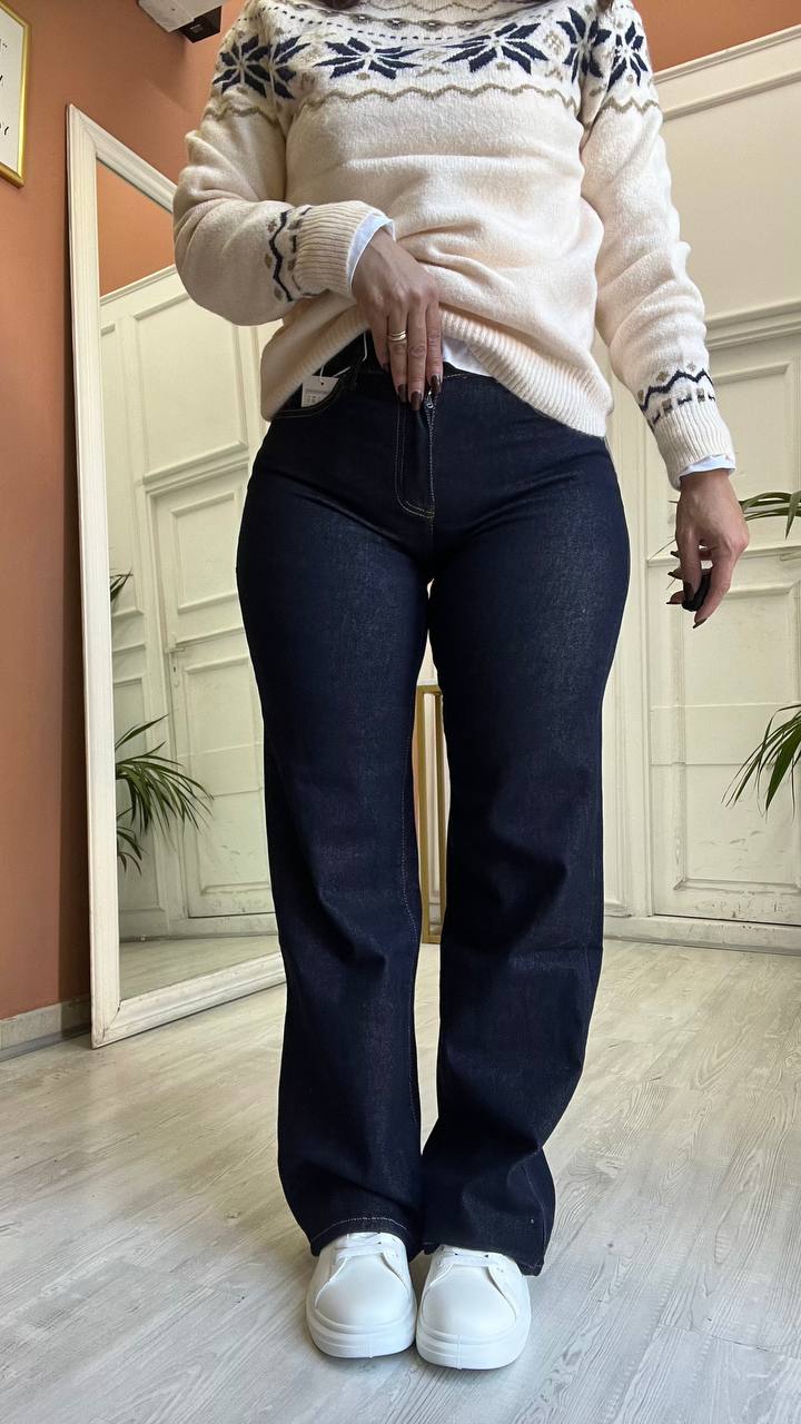 Jeans scuro Wide Leg