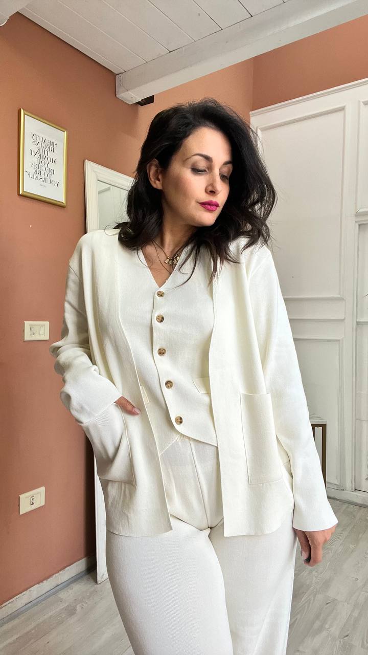 Coordinato 3 Pezzi Bianco