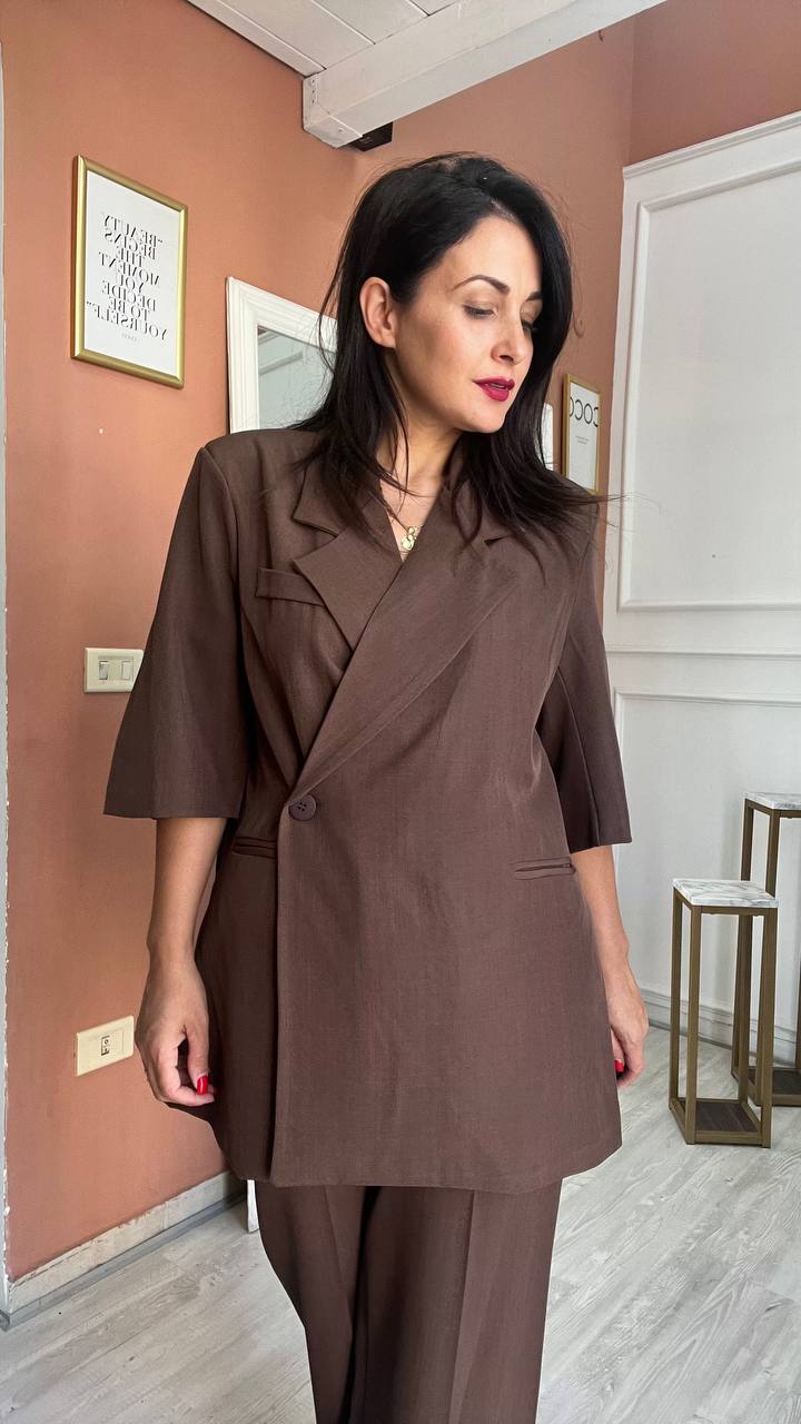 Tailleur Affaire   Marrone