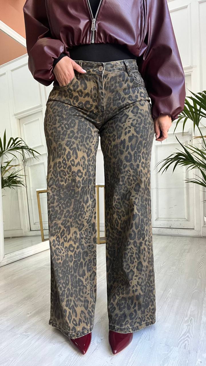 wide leg Maculato.