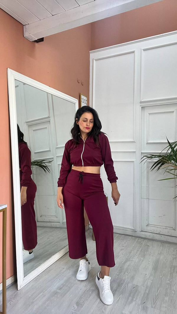 Completo Tuta Bordeaux