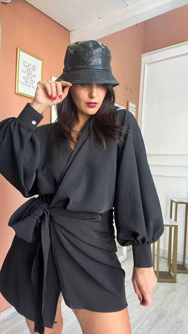 Abito Fiocco Nero