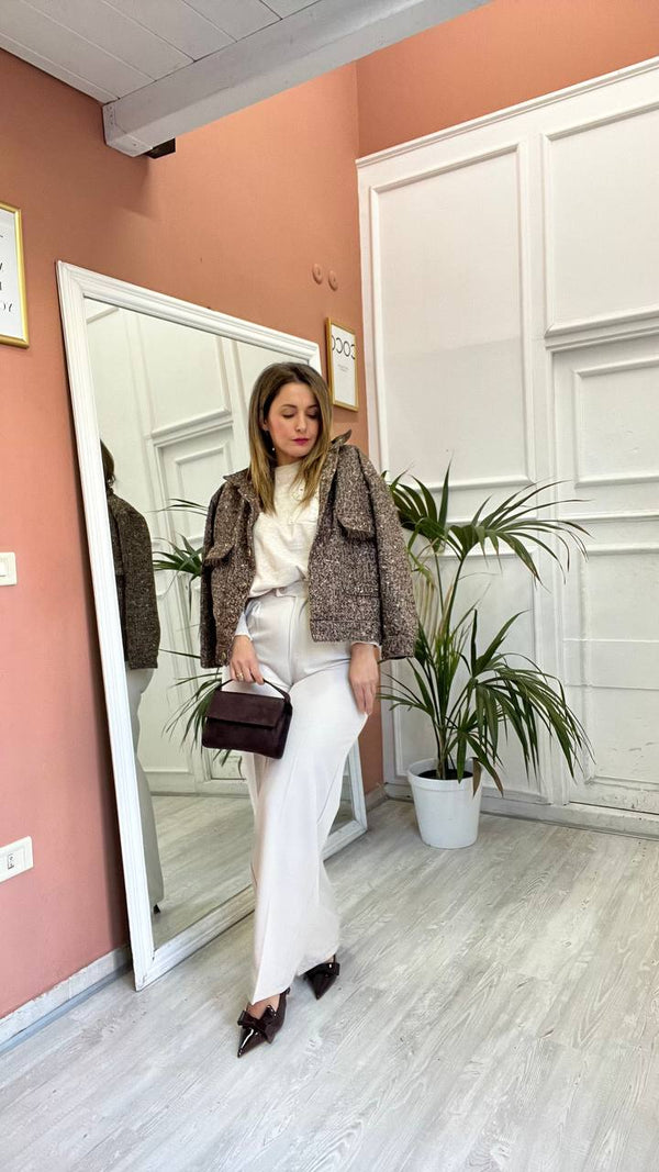 Pantalone Beige