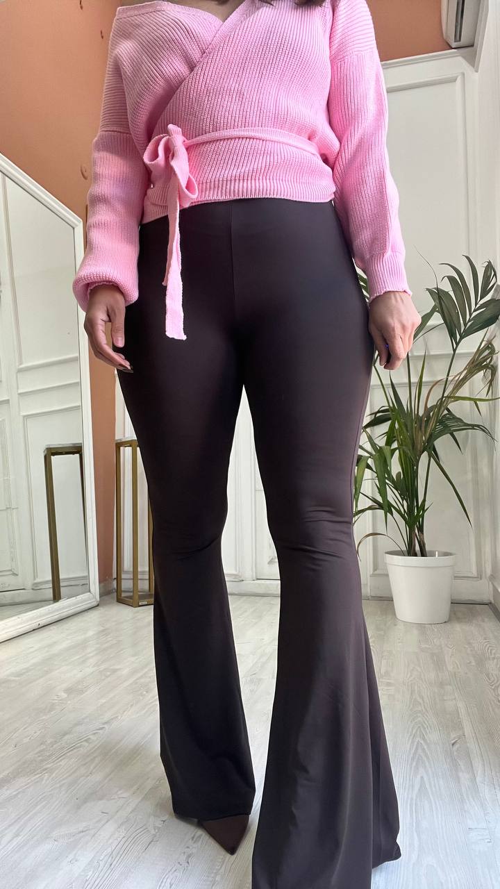 Pantaleggins Marrone