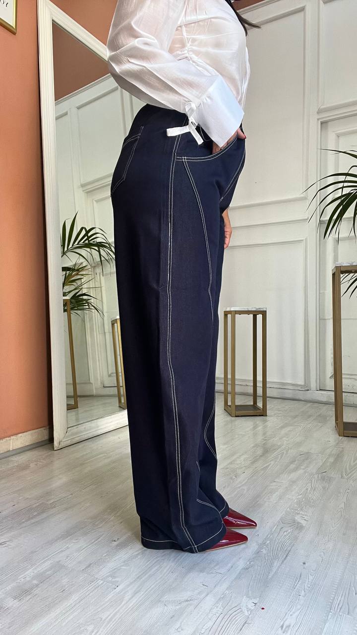 JEANS SLOUCHY BLUE DENIM