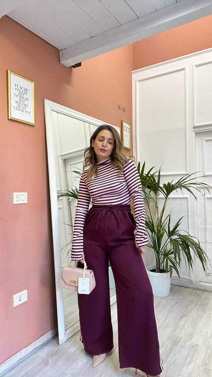 Pantalone Bordeaux