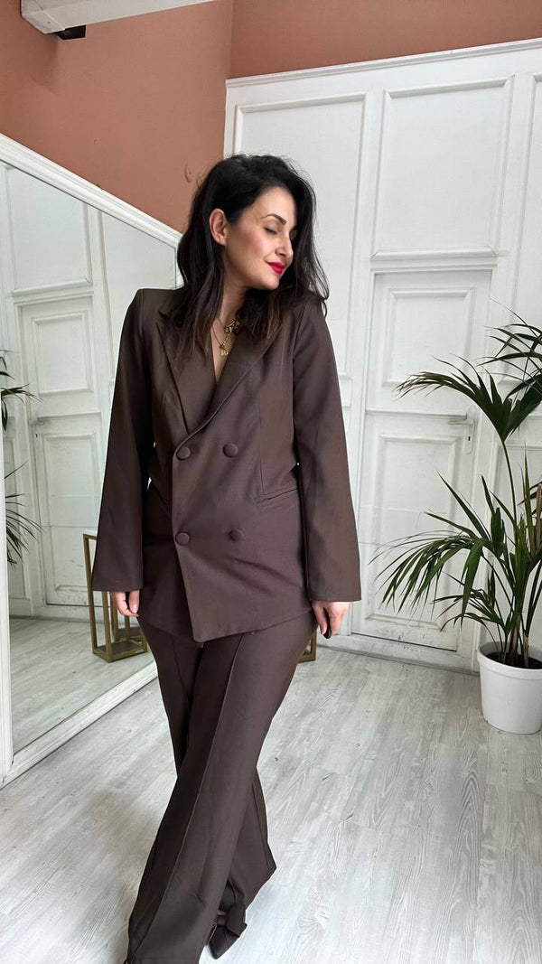 Tailleur Marrone
