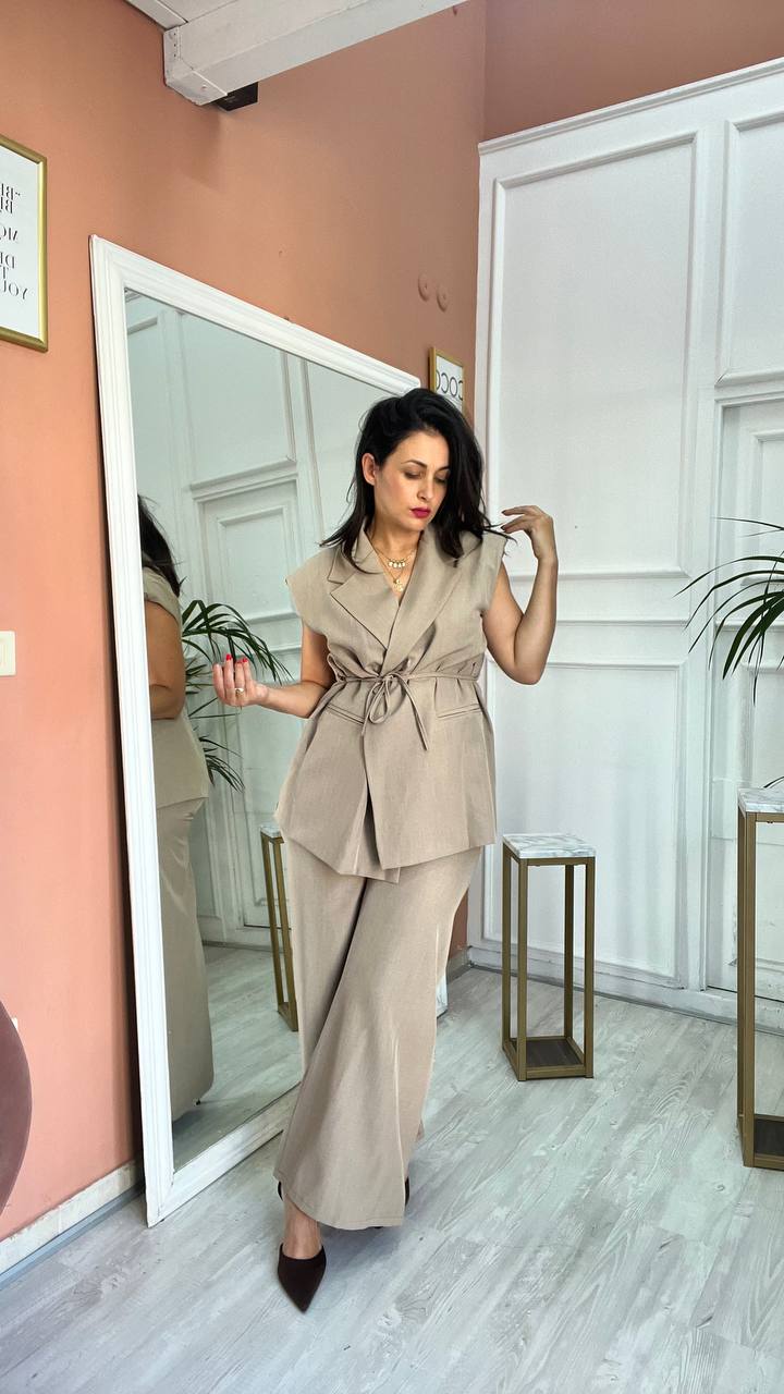 TAILLEUR MARTA SMANICATO BEJE