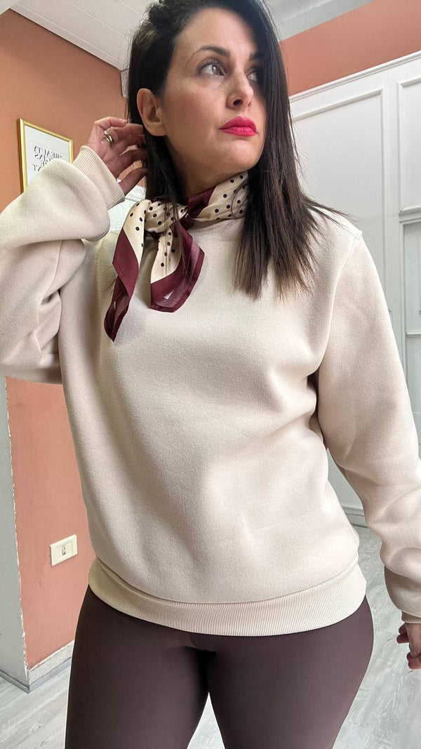 Felpa Beige