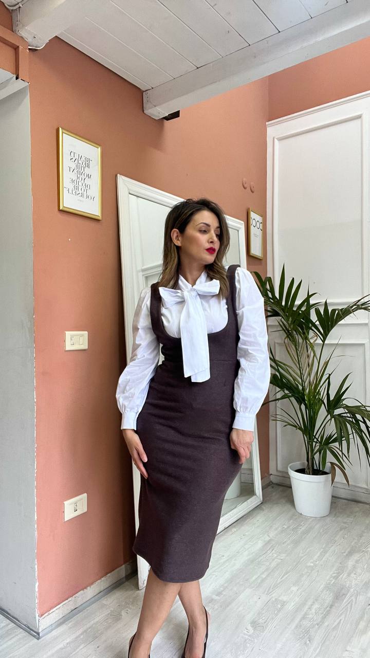 Vestito e Camicia Marrone