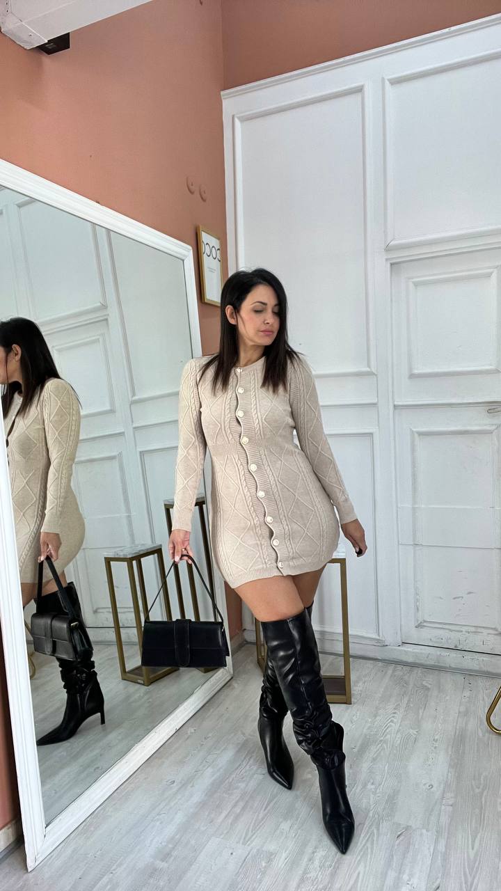 Vestito Beige