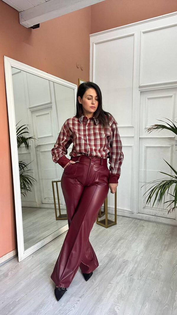 Pantalone Bordeaux
