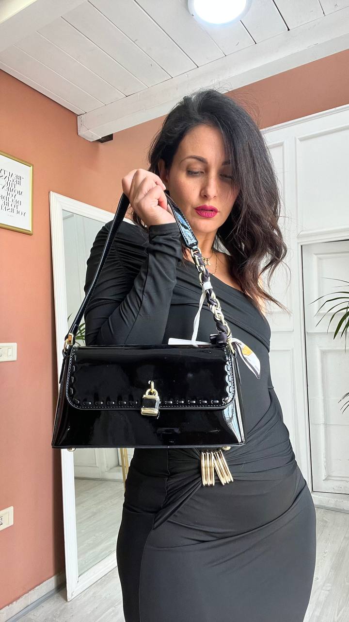 Abito lungo Fiocco Nero