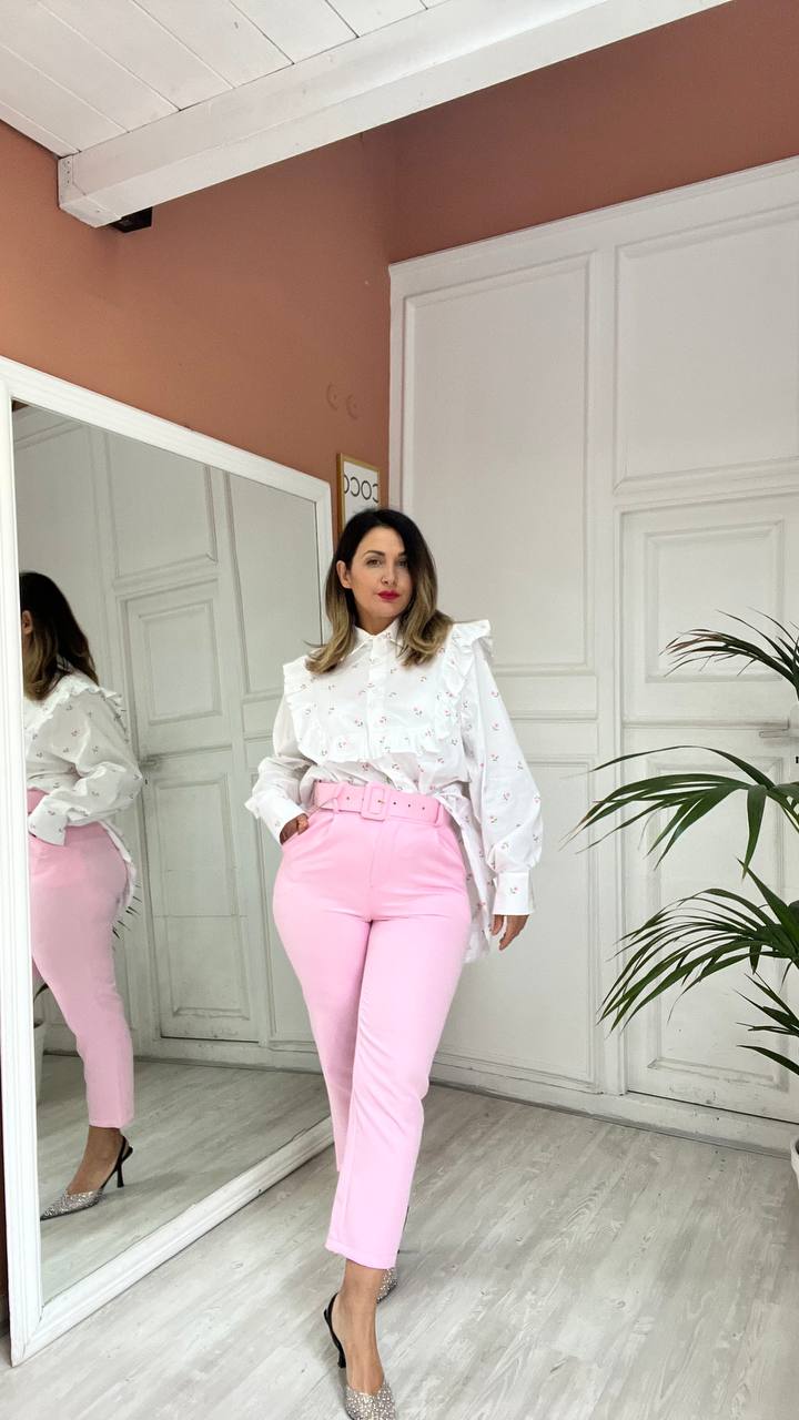 PANTALONE BARBIE CON CINTURA