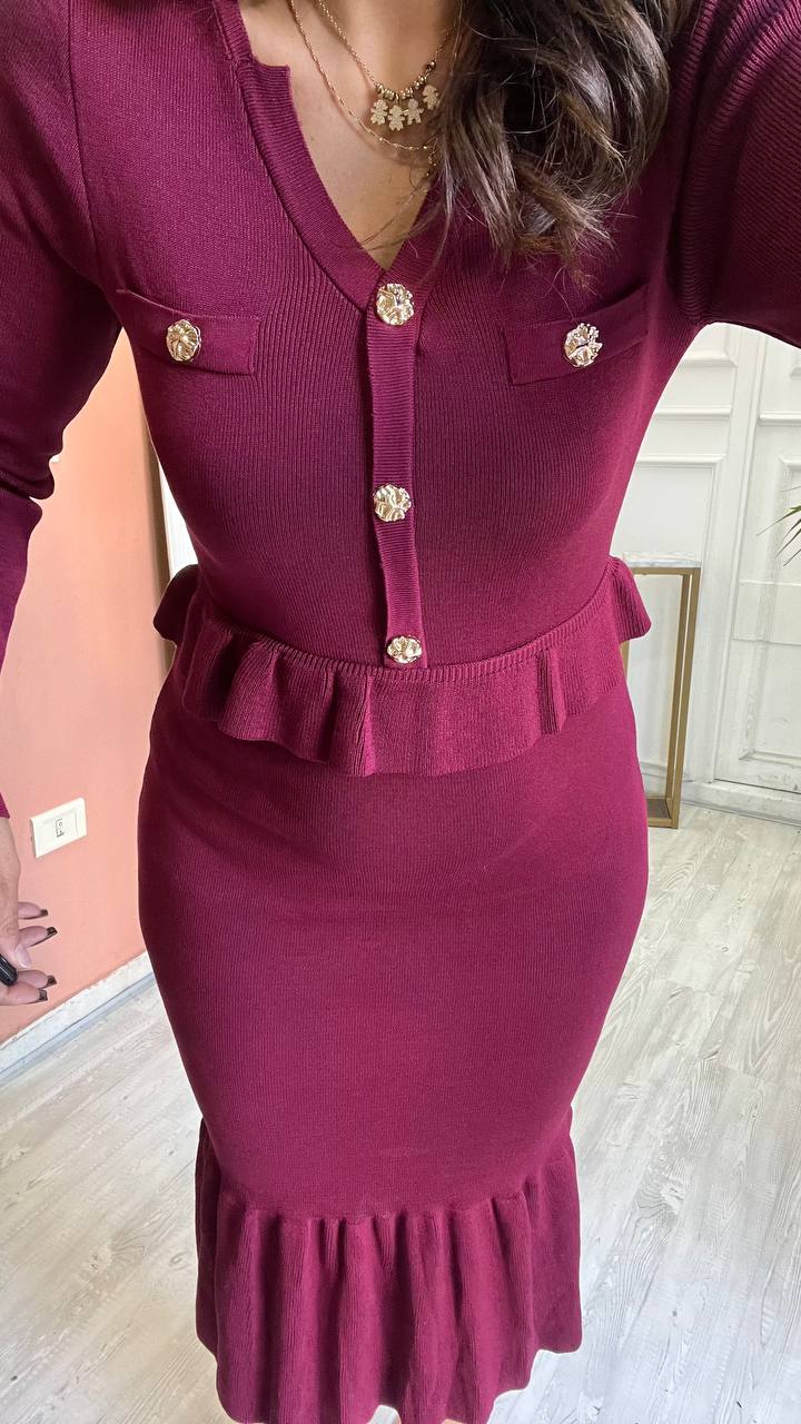 Abito Bordeaux