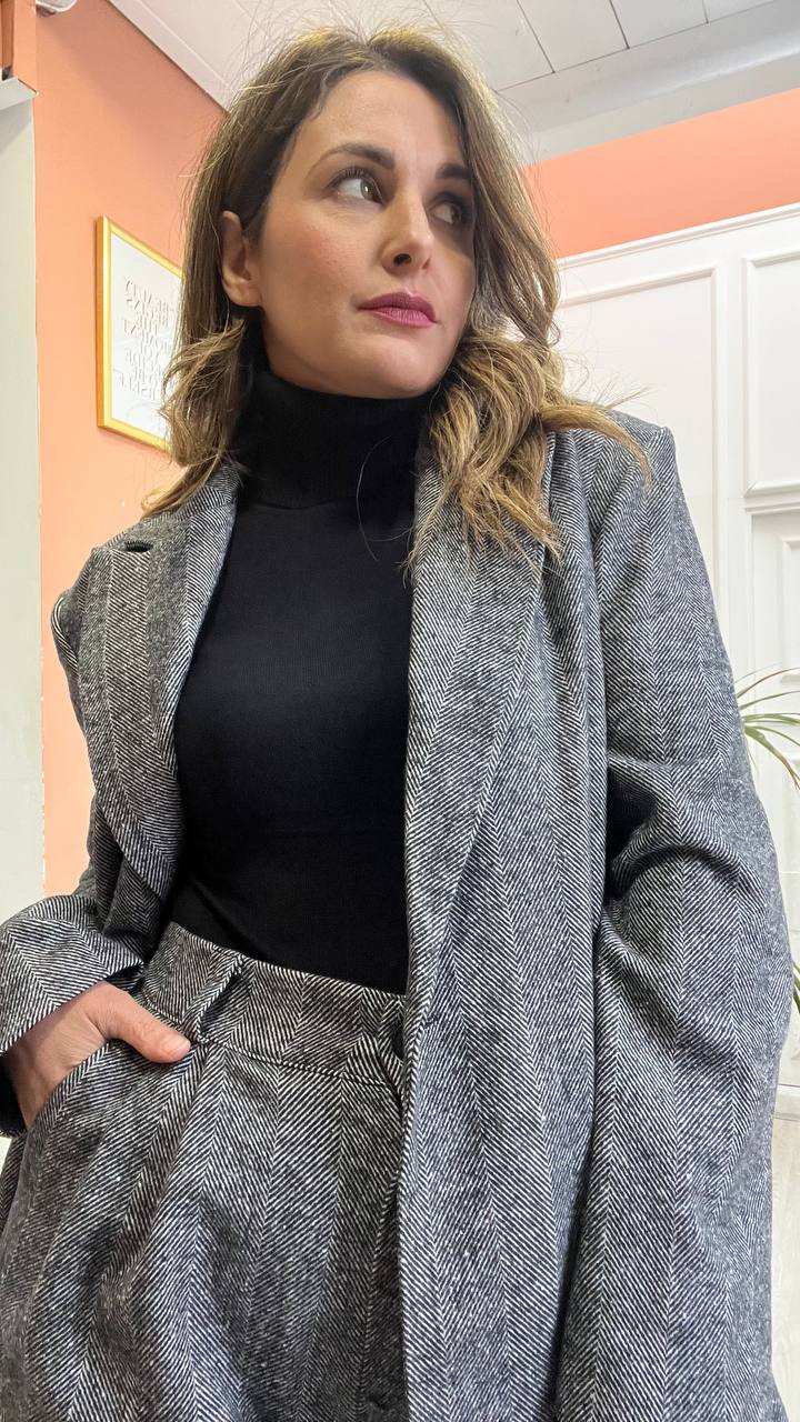 Coordinato Giacca&Bermuda  Grigio