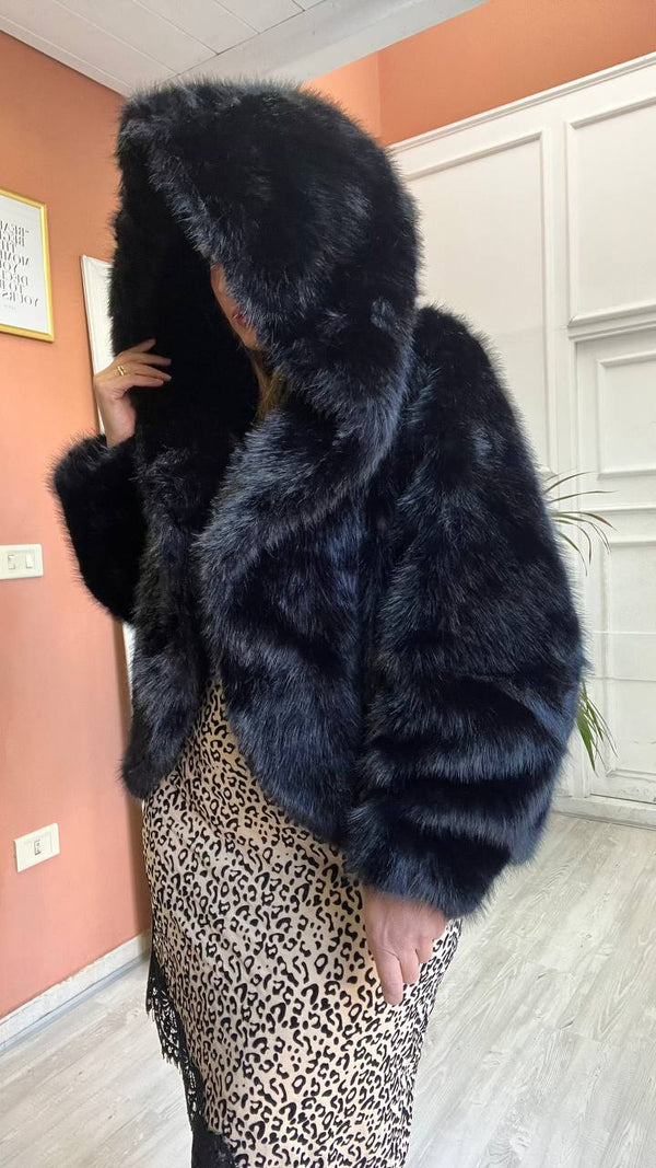 Ecofour Nera Con Cappuccio