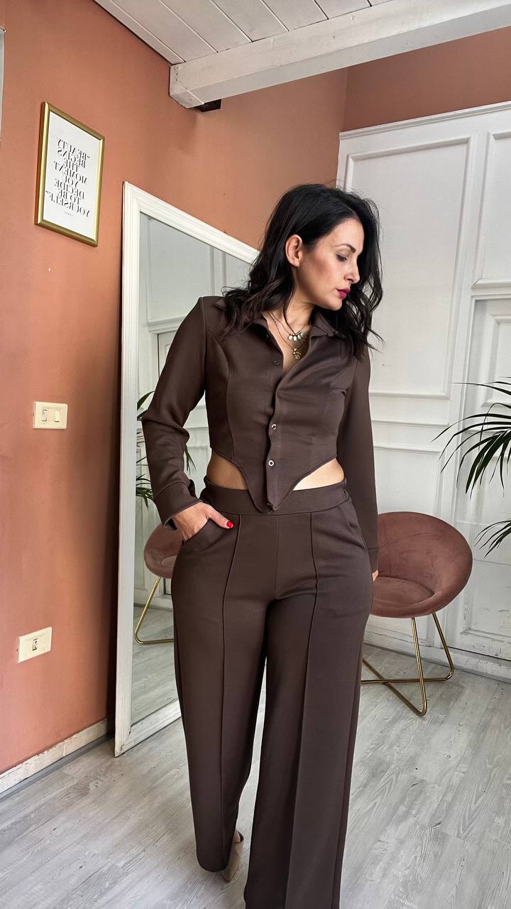Coordinato Zurich Marrone