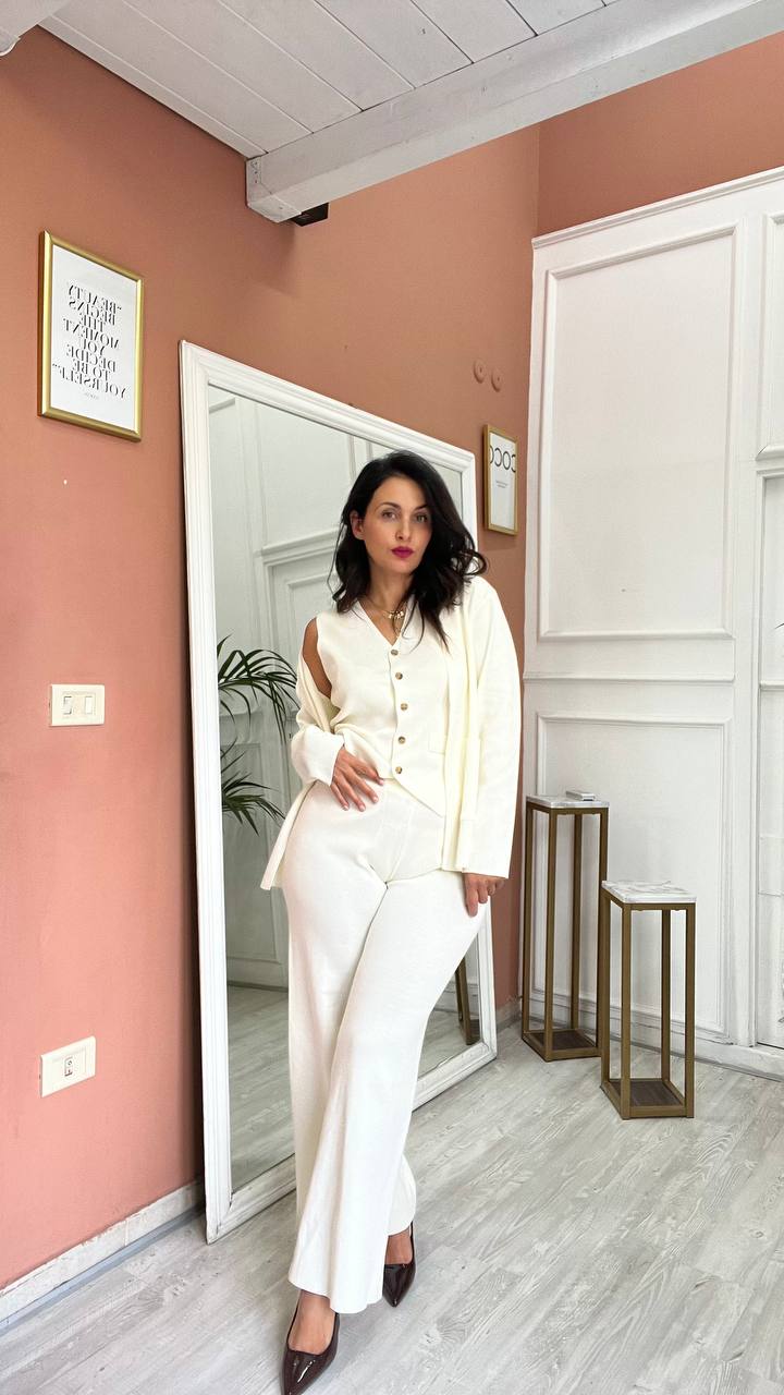 Coordinato 3 Pezzi Bianco