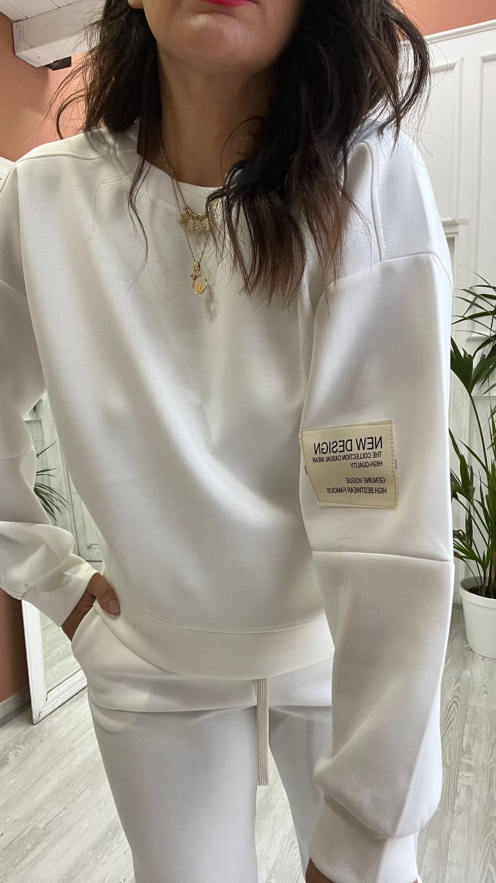 Coordinato Tuta White