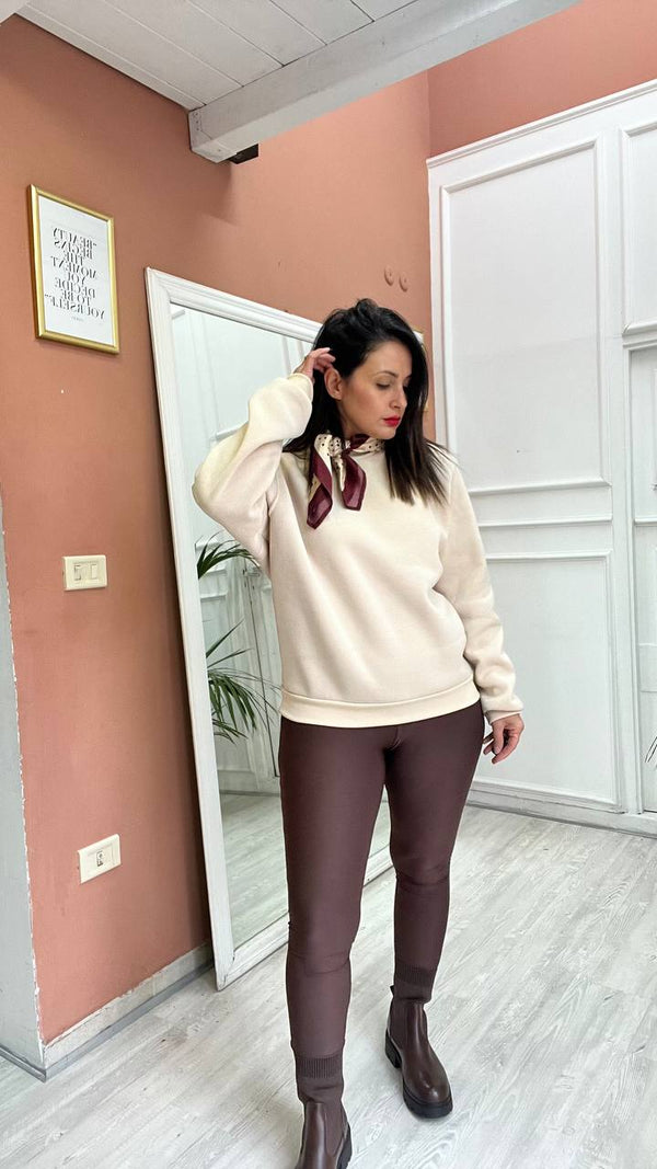 Leggins Marrone