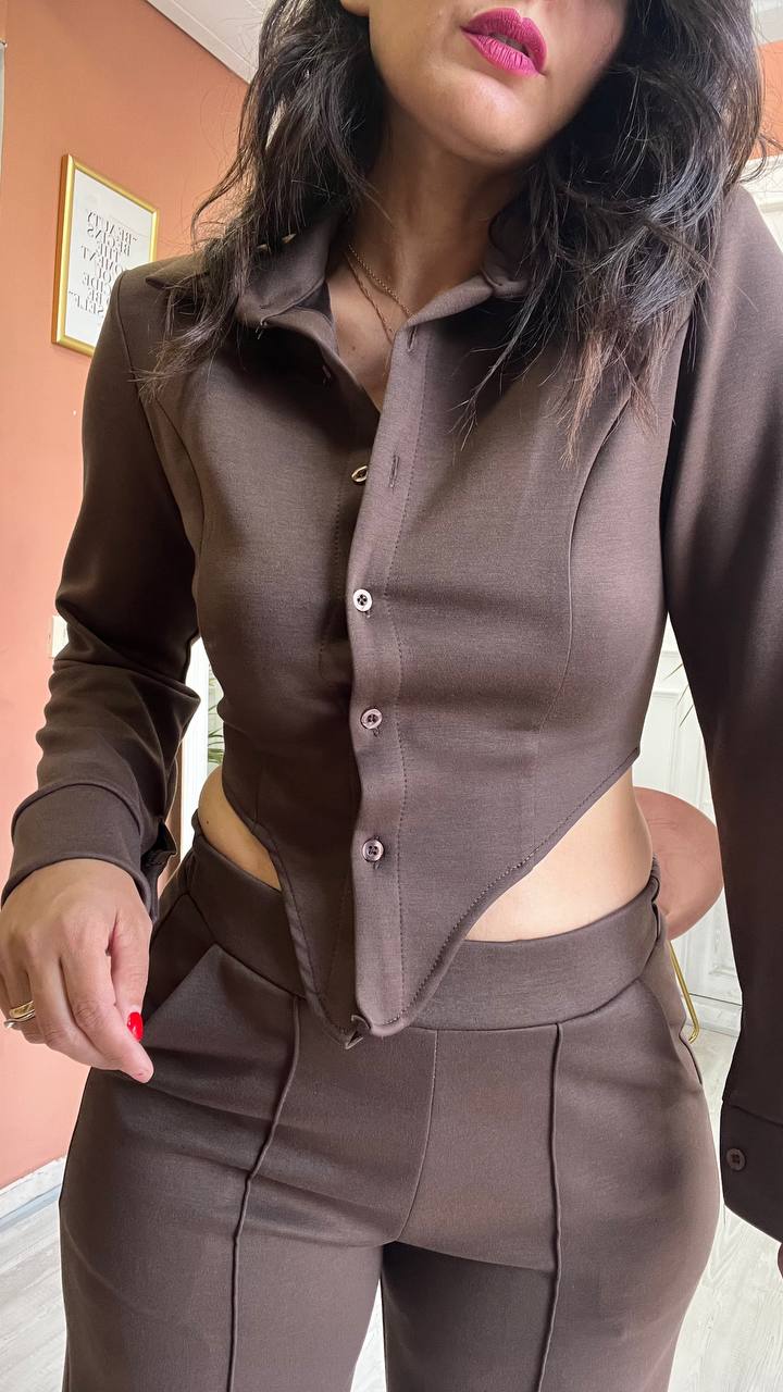 Coordinato Zurich Marrone