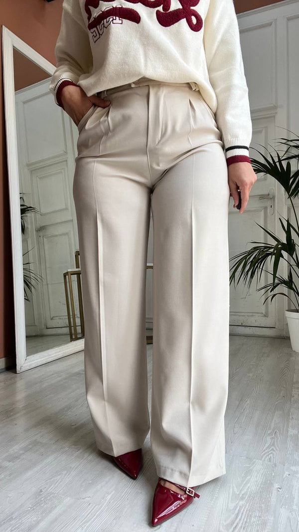 Pantalone Panna A Palazzo