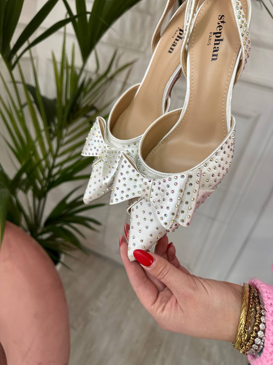 Decollete' Fiocco Bianco