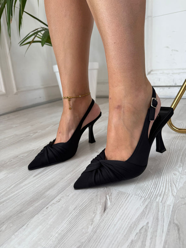 Decollete' Fiocco Nero