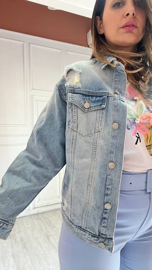 Giubbino In Jeans