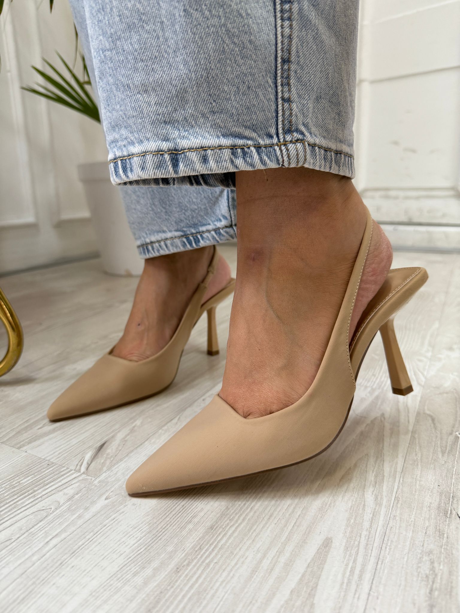 Decollete' beige