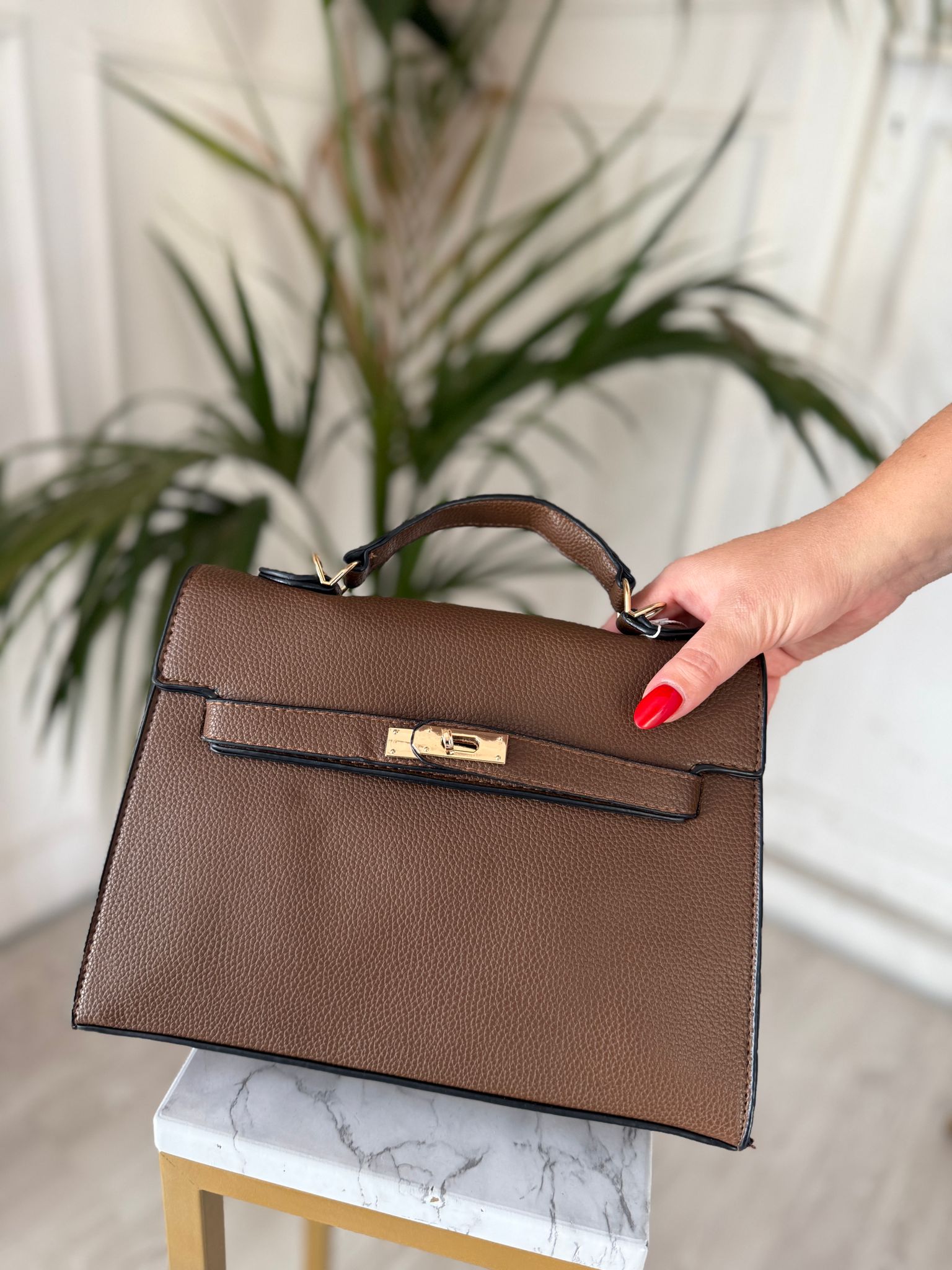 Borsa Marrone