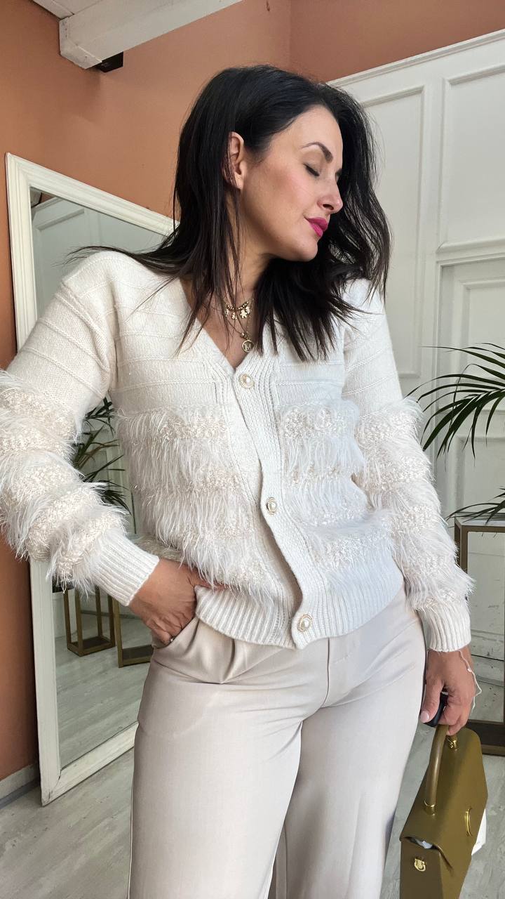 Cardigan Peluche