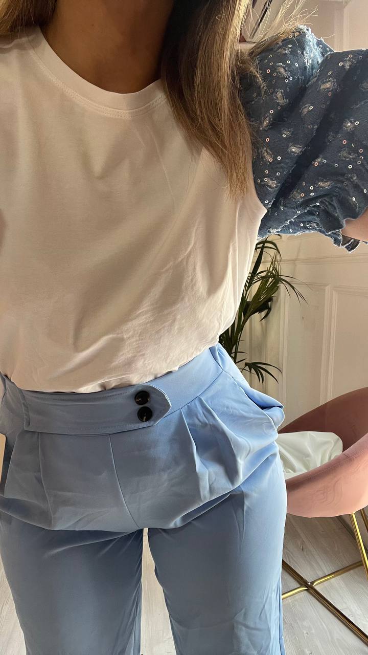 Shirt Con Maniche in Jeans