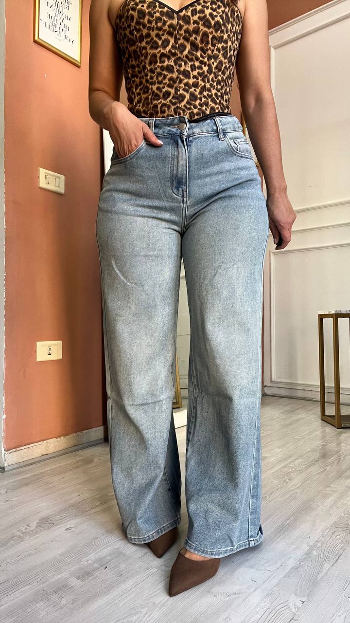 Jeans Sabbiato Wide Leg
