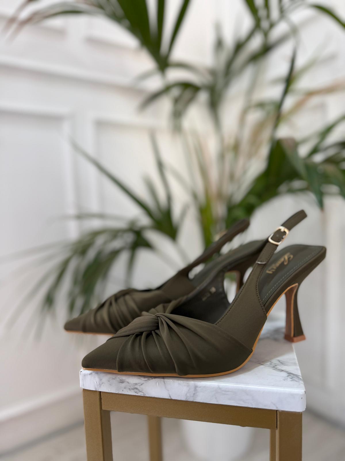 Decollete' Verde Militare