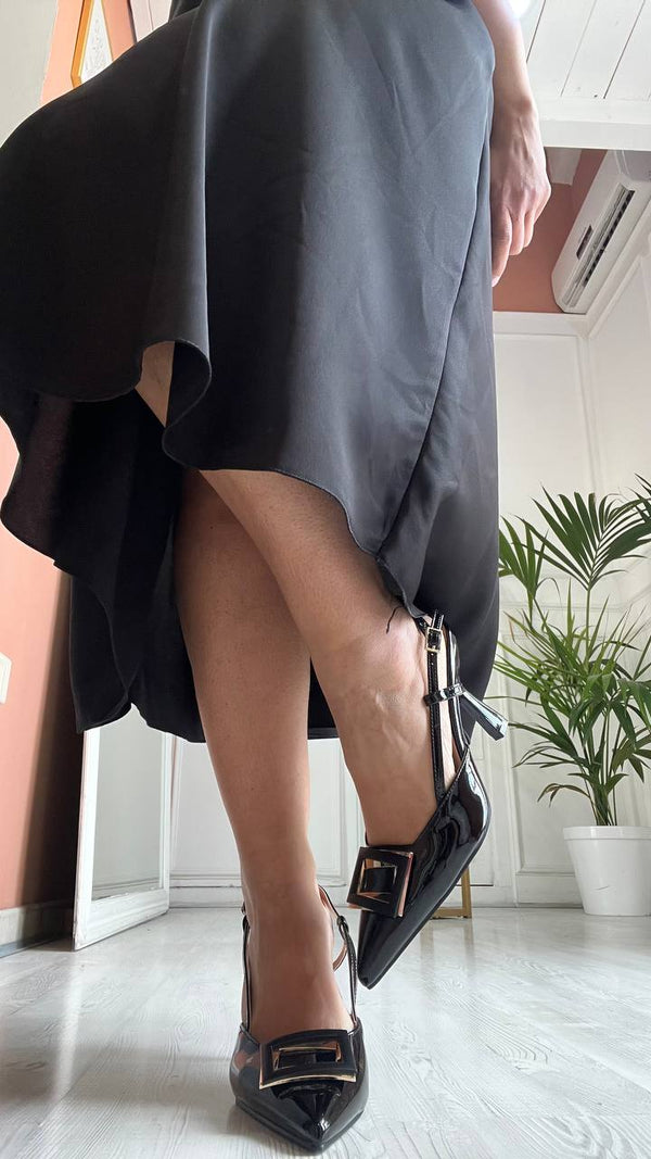 Decollete' Lucido Nero