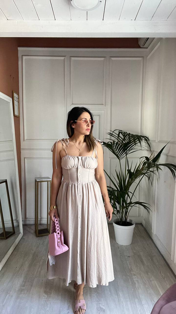 Vestito Beige