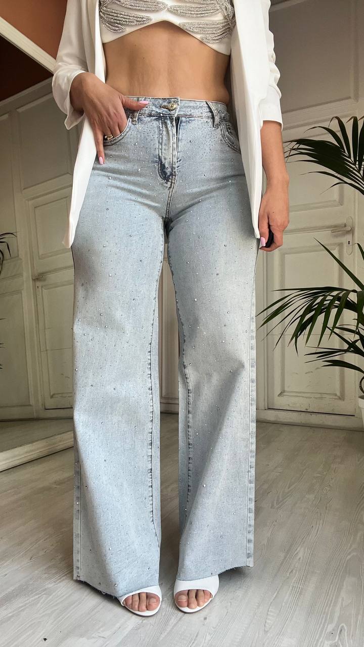 Jeans Brillantinato