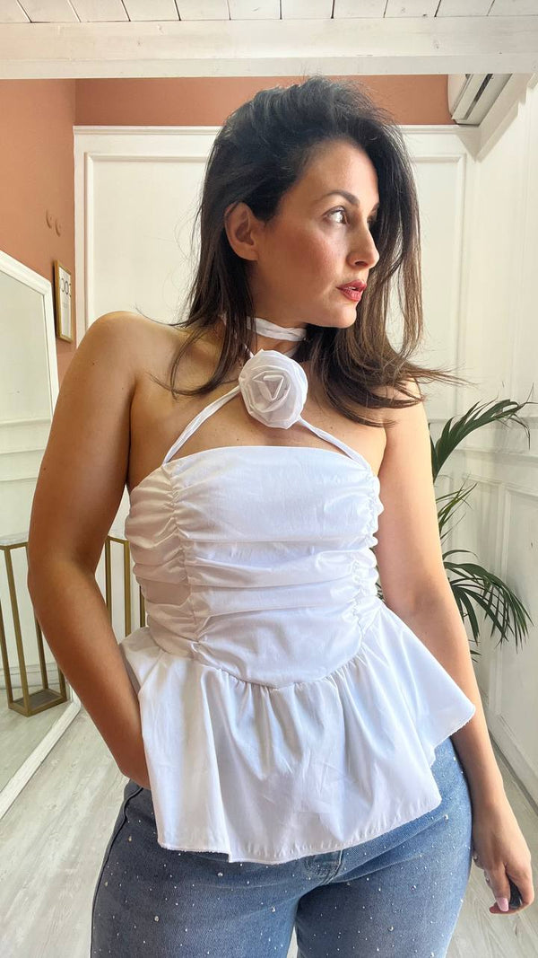 Top Bianco Fiore