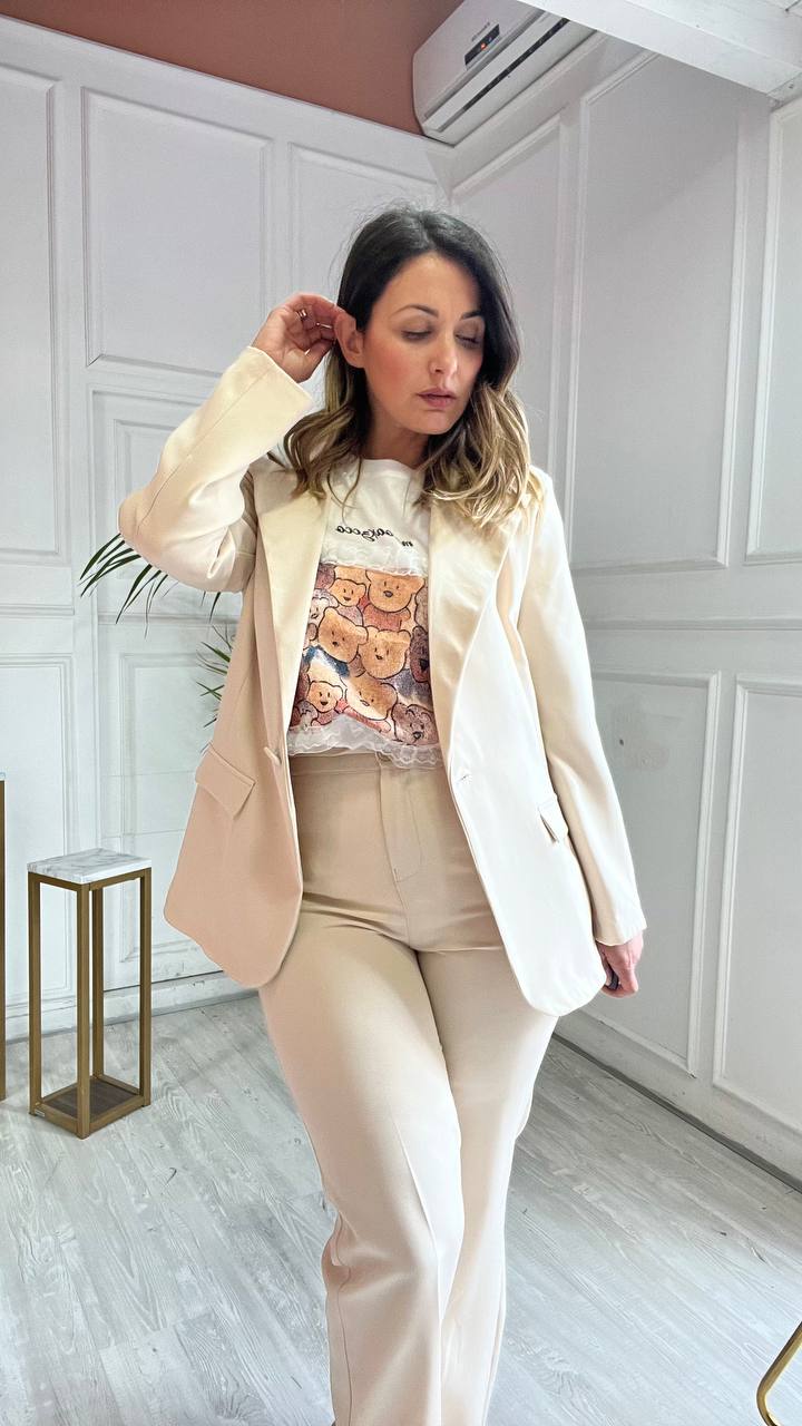 Tailleur Beige
