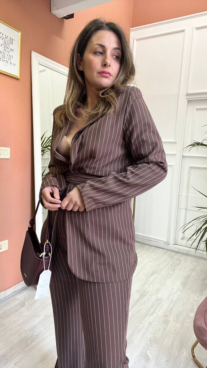 Tailleur Marrone