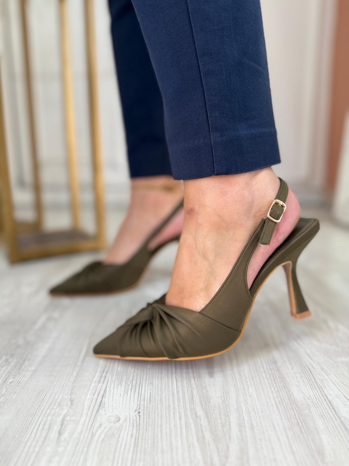 Decollete' Verde Militare