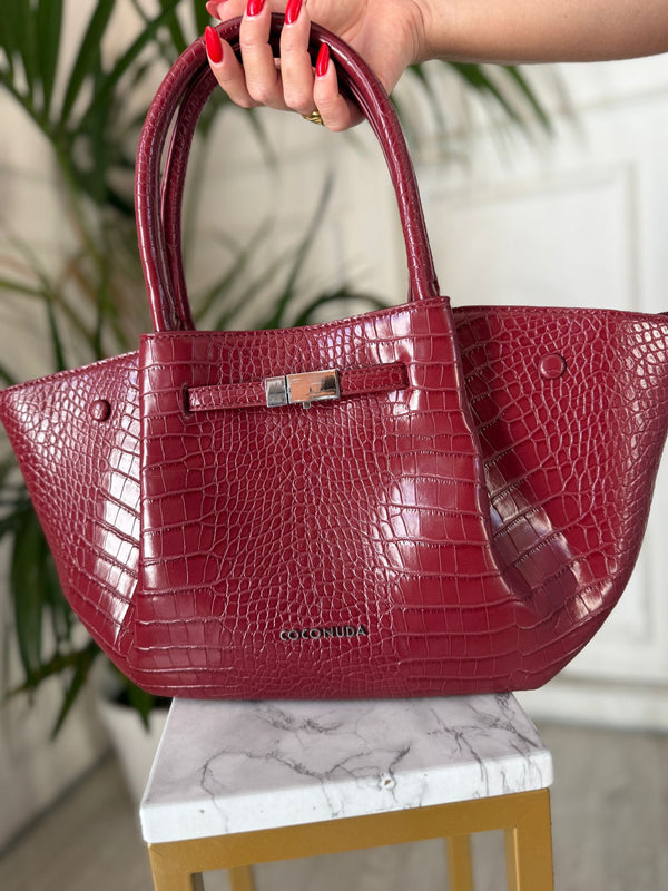 Borsa 'Coconuda' Bordeaux